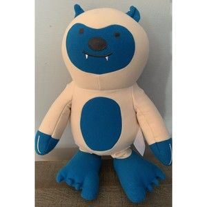 Yogibo Mate Yeti Bean Bag Plush Stuffed Animal Kids Toy 11"